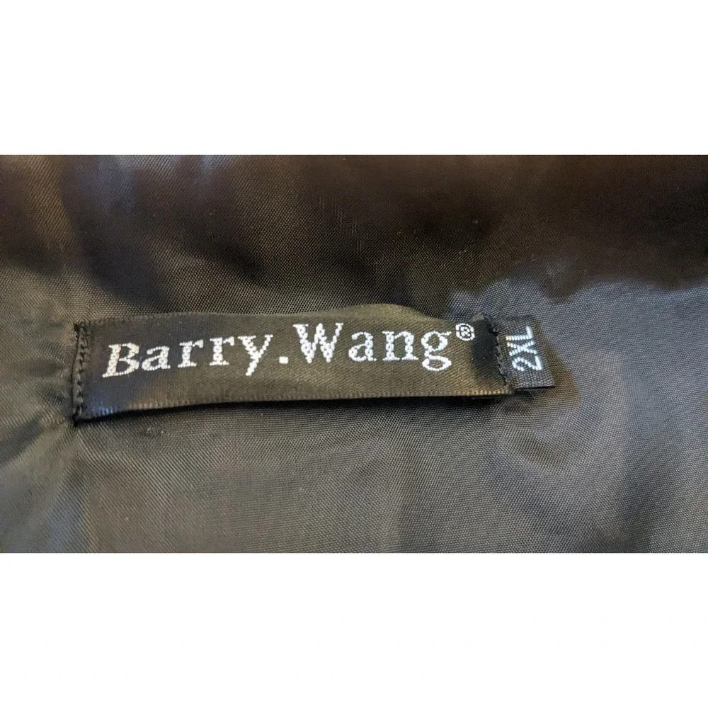 Barry Wang Vest Set, NWT, 2XL, Orange/Rust, Silk